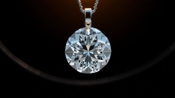 Célébrez le raffinement avec un pendentif en diamant unique